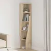 vidaXL Armoire d'angle, 27,5 x 27 x 140 cm, panneaux de Voir les images du produit 2