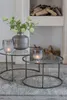 Table basse Light & Living S/2 Ø65x39+Ø75x44 cm DUARTE, Voir les images du produit 3