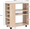 Regál WL5.695 Sonoma 60x35x75 cm Policový vozík s Náhľad obrázku produktu 19