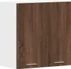 Parete attrezzata in rovere marrone 60x31x60 cm Materiale a Anteprima dell’immagine prodotto 1