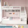 Letto a castello Flieks 140x200cm con ripiano, letto Anteprima dell’immagine prodotto 3