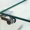 ProximaX Sklenená vitrína s lampami v čiernej farbe, Náhľad obrázku produktu 12