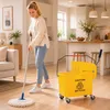 HOMCOM Putzwagen Putzeimer Eimer Fahreimer Reinigungswagen Produktbild-Vorschau 2