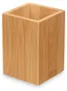 Zahnputzbecher, quadratisch, aus Bambus, 6,8 x 6,8 x 9,7 cm Produktbild-Vorschau 1