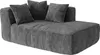 Sofa-Garnitur HWC-Q28, L-Sofa Couch Loungesofa, Stoff Produktbild-Vorschau 15