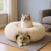 Katzen Tunnel Bett Katzenhöhle Kuschelbett Katzenhaus Höhle Produktbild-Vorschau 9