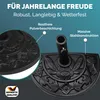 DEUBA® Sonnenschirmständer halbrund Balkon Terrasse 9 kg Produktbild-Vorschau 4