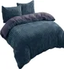 Teddy Plüsch Bettwäsche 200x220 cm Winter Bettbezug Cord Produktbild-Vorschau 1