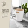 Umbra WOODROW CAN 7,5 l WHT/NAT Náhled obrázku produktu 21