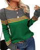 AKSA Damen Strickpullover Pullover Herbst Winter Langer Produktbild-Vorschau 4