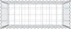 Gabbione 100 cm x 90 cm x 40 cm (L x H x P), maglia 10 cm x Anteprima dell’immagine prodotto 6