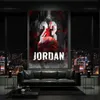 Basketball Jordan Rückennummer 23 Wandbild Leinwandbild Produktbild-Vorschau 3