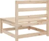 vidaXL 5-tlg. Garten-Sofagarnitur Massivholz Kiefer Produktbild-Vorschau 7