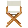 vidaXL Chaises de régie pliantes 2 pcs. Tissu blanc crème Voir les images du produit 4