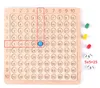 Drewniana Tabliczka Mnożenia Montessori Gra Edukacyjna Podgląd zdjęcia produktu 5