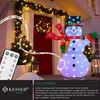Pupazzo di neve LED KESSER® con telecomando - 8 modalità, Anteprima dell’immagine prodotto 6