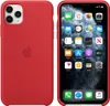 Siliko pouzdro Apple iPhone 11 Pro Max (MWYV2ZM/A) Červené Náhled obrázku produktu 6