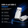 USB-A auf USB-C Adapter – USB-C Adapter für PC, Laptop, Produktbild-Vorschau 2