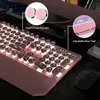 Mechanisches Gaming Tastatur Maus Set USB, 104 Tasten Red Produktbild-Vorschau 7
