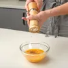 Dřevěný hmoždíř z bambusu s keramickými mlýnky na pepř a Náhled obrázku produktu 4