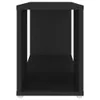 vidaXL TV-Schrank Schwarz 60x24x32 cm Holzwerkstoff Produktbild-Vorschau 4