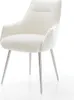 DELIFE Esszimmerstuhl Alja-Flex mit Armlehnen Bouclé Soft Produktbild-Vorschau 1