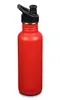 800ml Kanteen®Classic (tappo sportivo) Rosso Resistente ai Anteprima dell’immagine prodotto 1