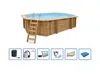 Interline Java Holzpool 6,40 × 4,00 m – 1,38 m Oval – Produktbild-Vorschau 1