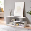 Fernsehtisch ‘Anän’ offen 100 x 30 x 42 cm Weiß Produktbild-Vorschau 1