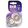 LOVI succhietto in silicone dinamico Night&Day Girl 6-18 m Anteprima dell’immagine prodotto 4