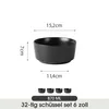 Schale set 32er Ø15,2cm Keramik Müslischale Salatschale Produktbild-Vorschau 2