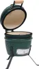 vidaXL Gril Kamado 2 v 1 Smoker Ceramic 56 cm Green Náhľad obrázku produktu 3