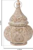 A decorative lantern with intricate cutouts. Produktbild-Vorschau