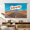 MuchoWow® Wandteppich Wandbehang Autoreise - Amerika - Produktbild-Vorschau 6