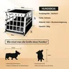 CADOCA® Hondenbench, aluminium, 54x70x51 cm Productafbeelding-voorbeeld 24