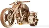 A 3D wooden model of a motorcycle. Anteprima dell’immagine prodotto