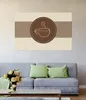 Wallario selbstklebendes Poster - Kaffee-Menü - Logo Symbol Produktbild-Vorschau 2