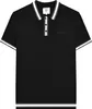 Lambretta - Polo "Valero" à rayures contrastées pour hommes Voir les images du produit 1