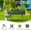 COSTWAY Support à fleurs Chariot en bois Chariot à plantes Voir les images du produit 3