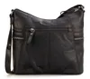 SPIKES & SPARROW Leder Umhängetasche Bronco Crossover Black Produktbild-Vorschau 3