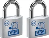 BASI - Vorhangschloss - SET - 2x VHS 630 - 40 mm - Produktbild-Vorschau 1