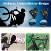 Lusterka rowerowe, 2 sztuki, HD, 360° obrotowe, składane, Podgląd zdjęcia produktu 8