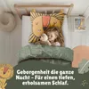 Kinderbettwäsche mit Ohren grünes Motiv mit Dschungel und Produktbild-Vorschau 2