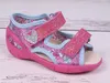Kinderschuhe Sandalen Befado Lederdecksohle Herz Rosa 23 Produktbild-Vorschau 2