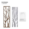 Dekorative Spiegel-Wandaufkleber Baum-Design Silber Produktbild-Vorschau 8