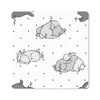 MuchoWow® Mauspad Mousepad Kaninchen - Tiere - Schlaf - Produktbild-Vorschau 1