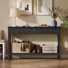 BEALIFE Flurkonsole 130x30x80 cm mit 3 Schubladen | Produktbild-Vorschau 9