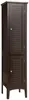 Badezimmerschrank, platzsparender Hochschrank 37x37x160 cm, Produktbild-Vorschau 1