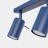 Plafond RING 6L ultramarin 6xGU10 10W Stahl 16x6x118cm Produktbild-Vorschau 6
