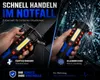 LED Taschenlampe KFZ Notfall Hammer Signal Warnleuchte Produktbild-Vorschau 4